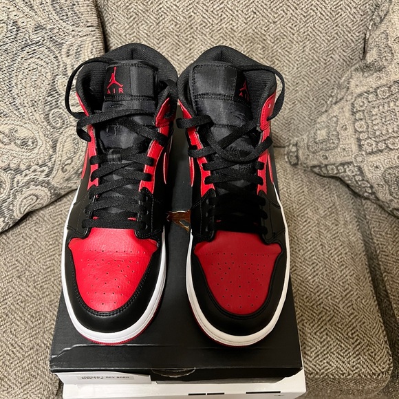 Jordan Shoes Jordan Mid Rev Bred Size 11 Replacement Box Poshmark